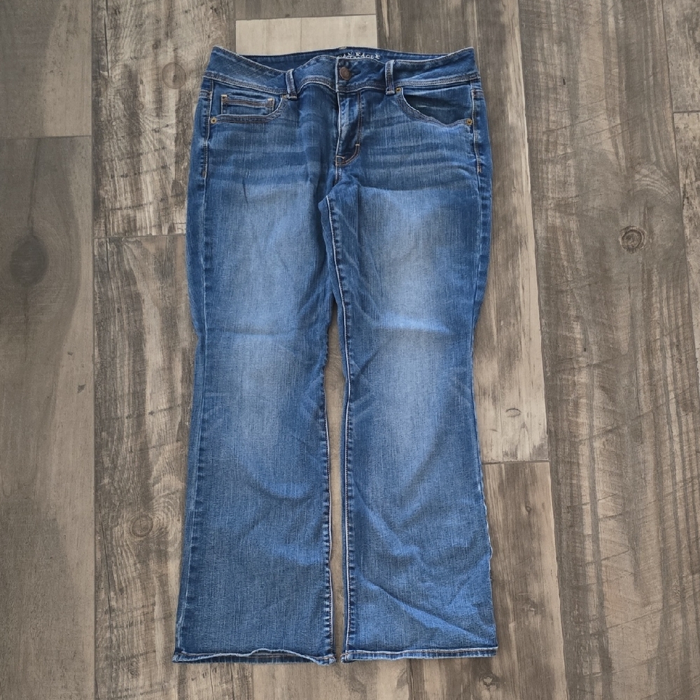American Eagle Outfitters Blue Bootcut Jeans